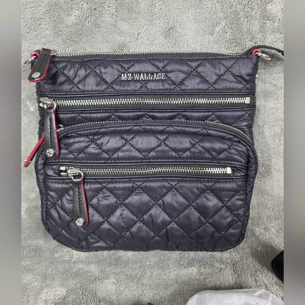MZ Wallace Downtown Crosby Crossbody in Black - Picture 4 of 12